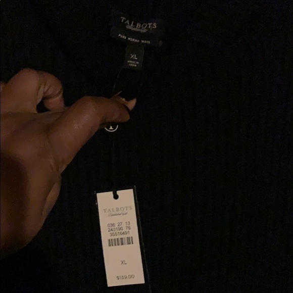 Never worn with the tags, black sweater dress. - Picture 2 of 3